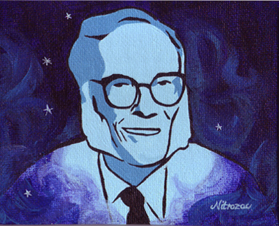 396x320 Nitrozac Paintings Paintings Of The Big Three Sold! - Asimov Painting