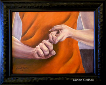 360x289 Friendship Painting By Asl Student - Asl Painting