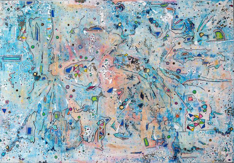 770x538 Saatchi Art Al Asl Painting By Wafa El Hilali - Asl Painting