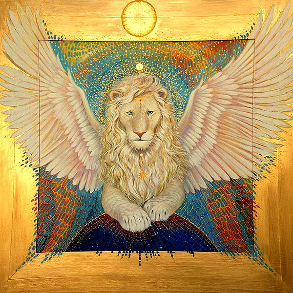 600x600 Aslan Painting By Silvia Duran - Aslan Painting