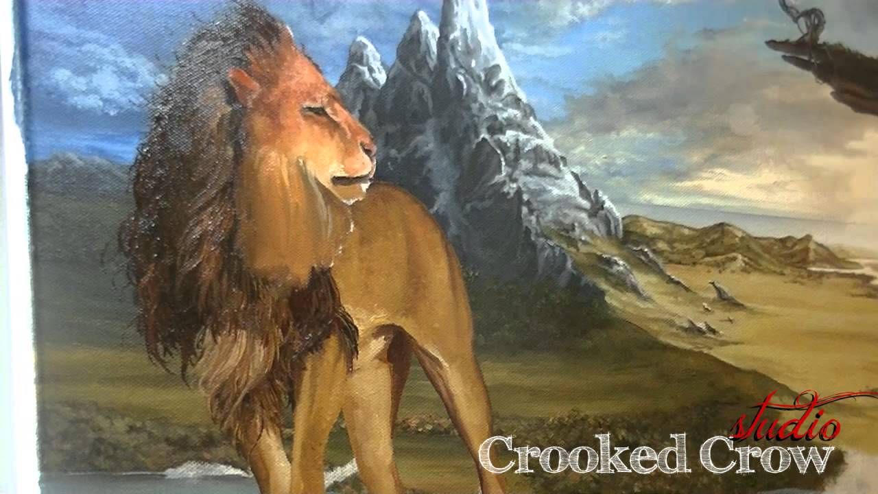 Aslan Painting At Paintingvalley Com Explore Collection Of Aslan Painting