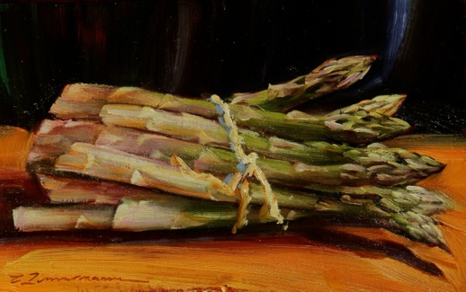 518x325 Asparagus Painting - Asparagus Painting