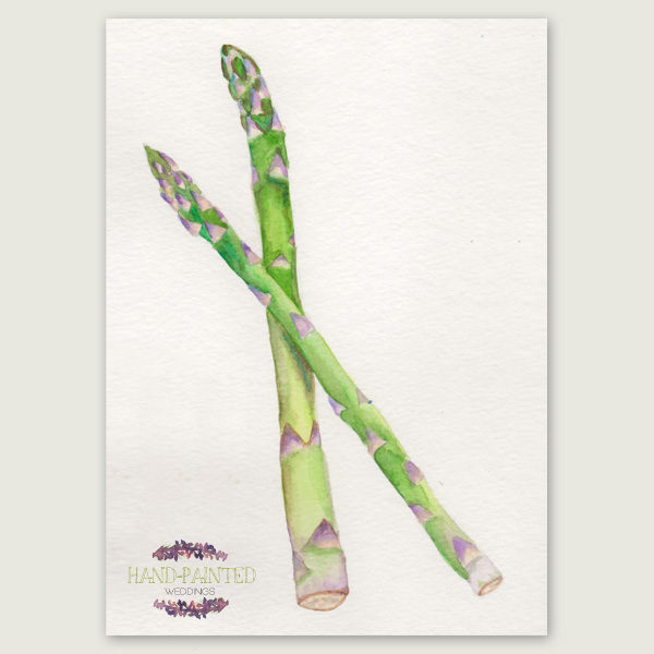 600x600 Asparagus - Asparagus Painting