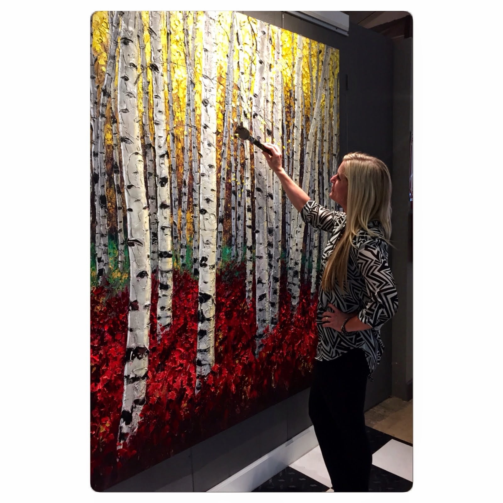 1600x1600 Aspen Paintings By Contemporary Aspen Artist Jennifer Vranes - Aspen Painting