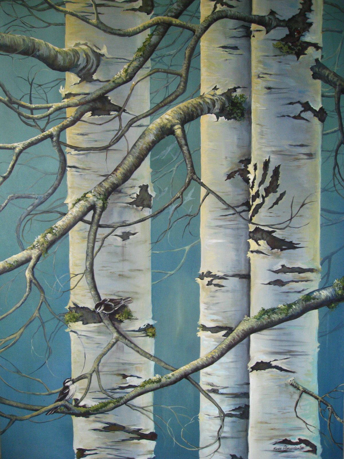1200x1600 Aspen Tree - Aspen Tree Painting