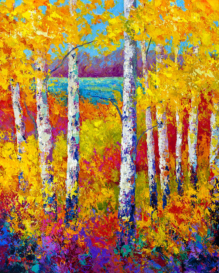 721x900 Aspen Tree Paintings Fine Art America - Aspen Tree Painting