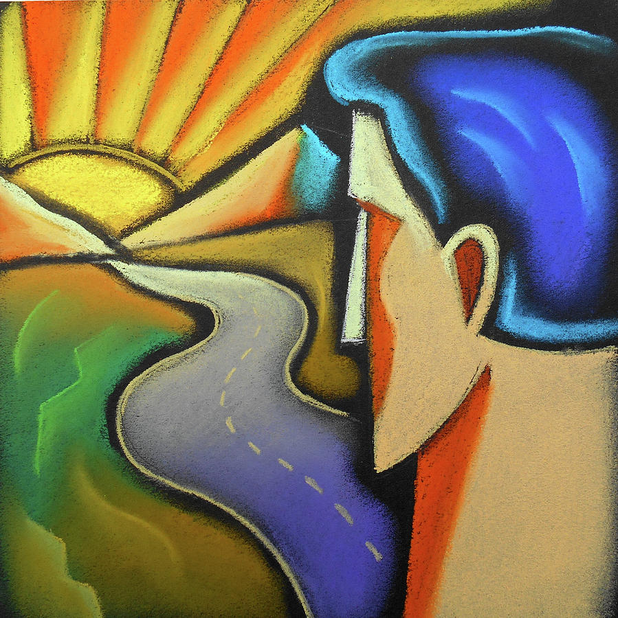 899x900 Aspiration Painting By Leon Zernitsky - Aspiration Painting