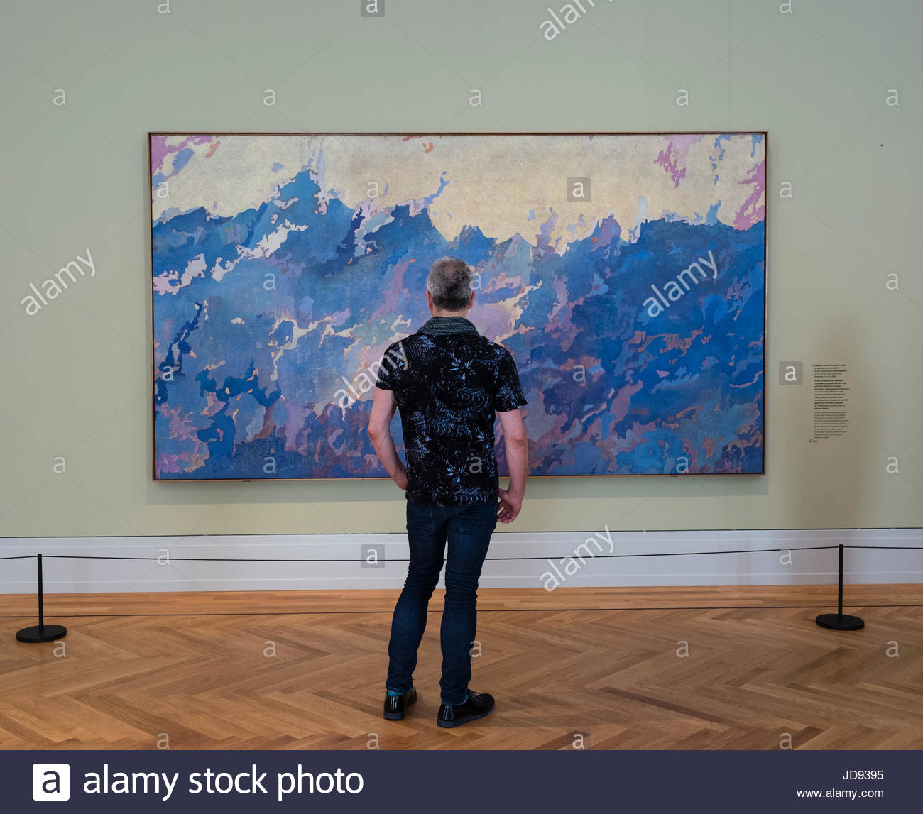 1300x1147 Man Looking - Aspiration Painting