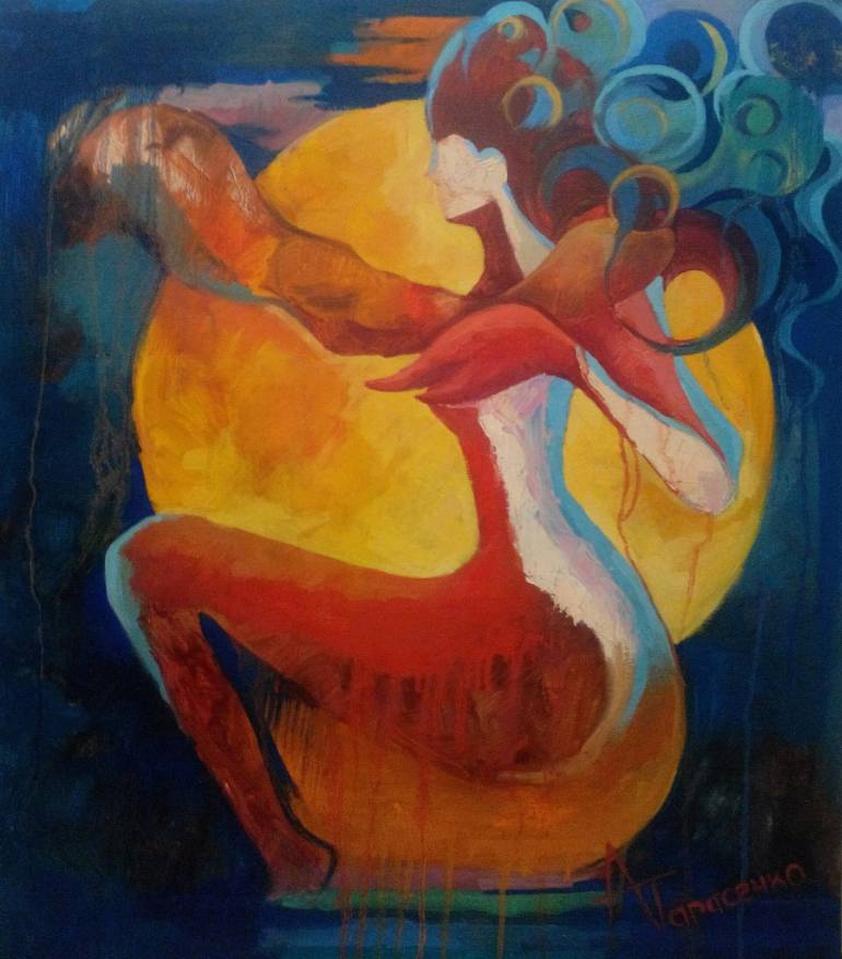 770x877 Saatchi Art Aspiration Painting By Anastasia Tarasenko - Aspiration Painting