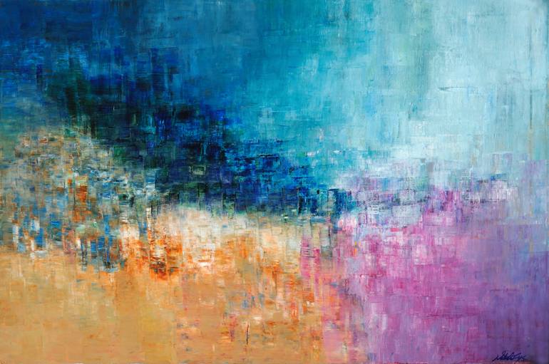 770x511 Saatchi Art Aspiration Painting By Natacha Thys - Aspiration Painting