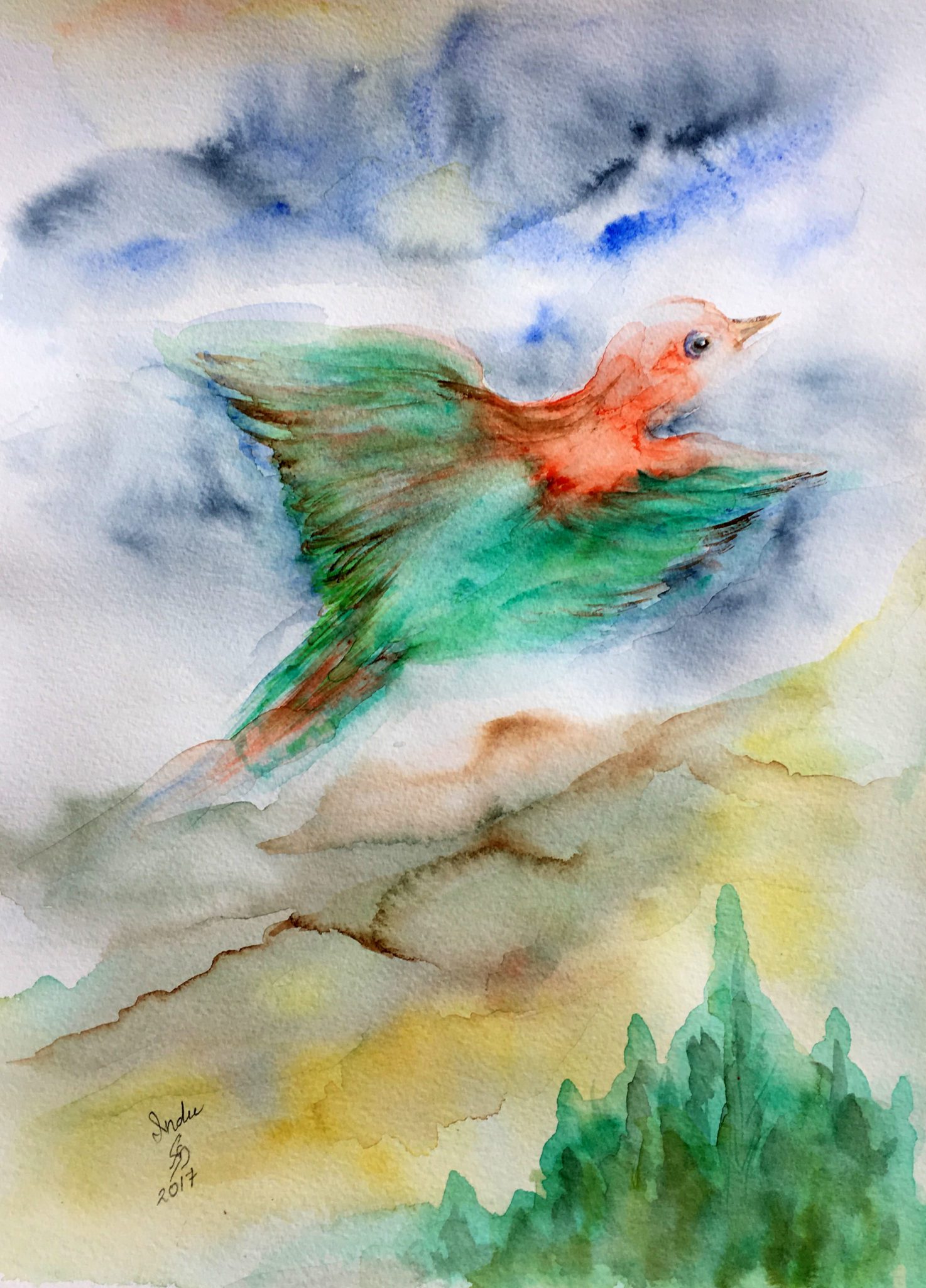 1474x2048 Aspiration - Aspiration Painting