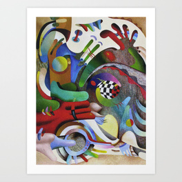 264x264 Aspiration Art Prints Society6 - Aspiration Painting