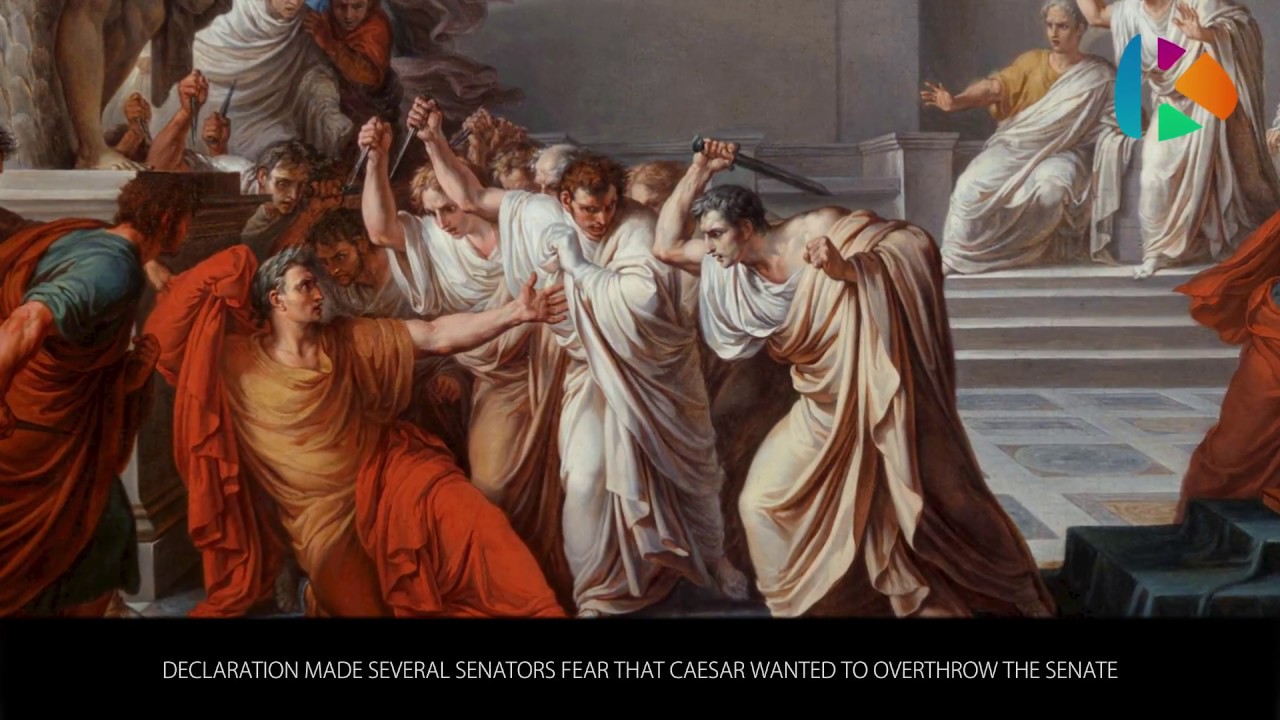 1280x720 Historical Events - Assassination Of Caesar Painting