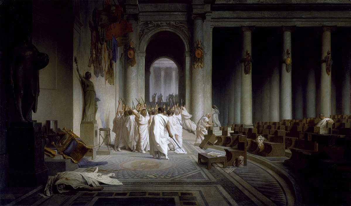 1199x705 The Death Of Caesar - Assassination Of Caesar Painting