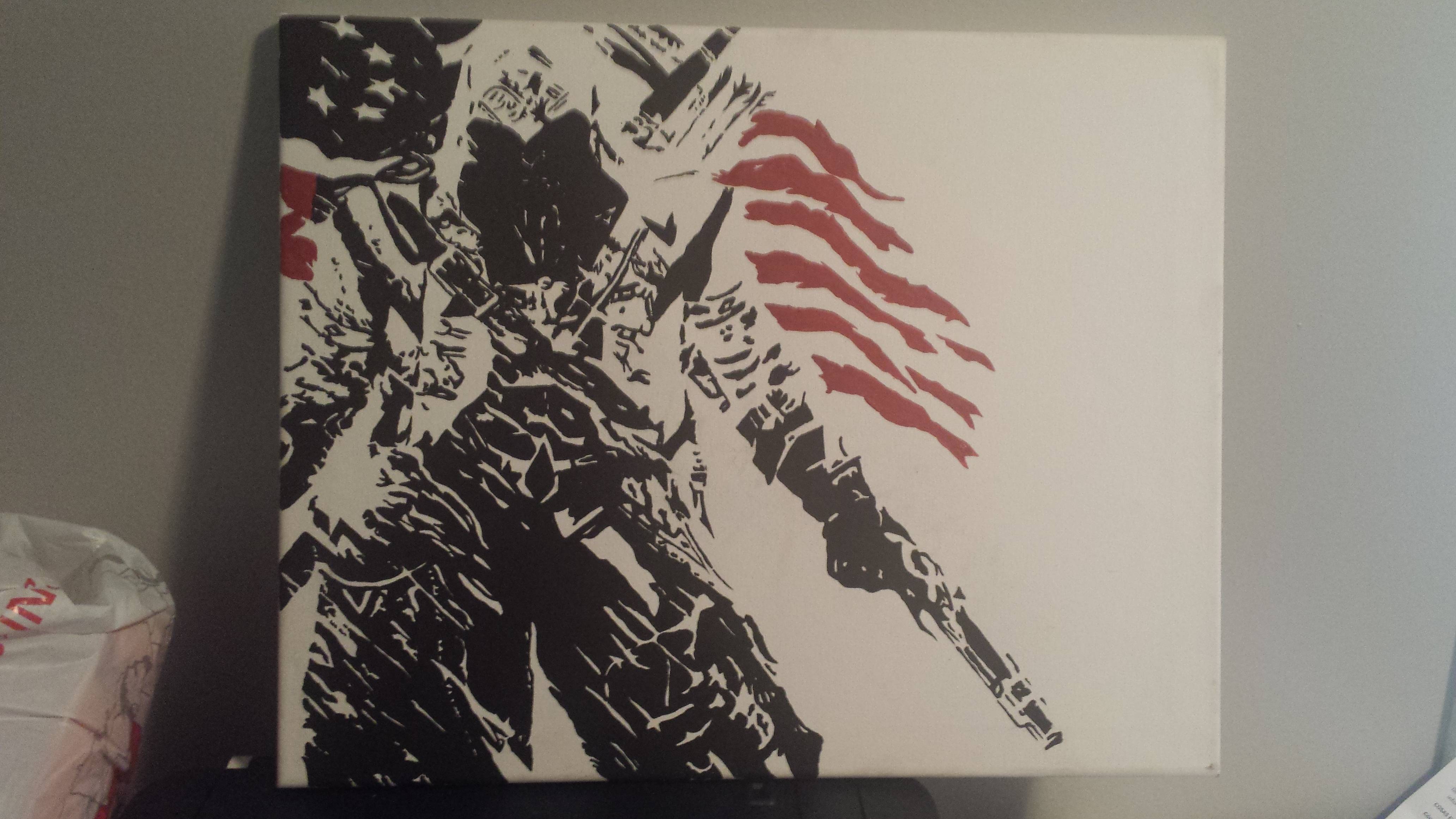 4128x2322 Assassin's Creed Painting I Painted For A Friend's Second Life - Assassins Creed Painting