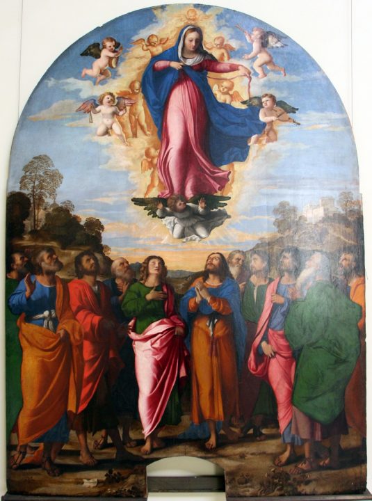 535x720 Titian'S - Assumption Of The Virgin Painting