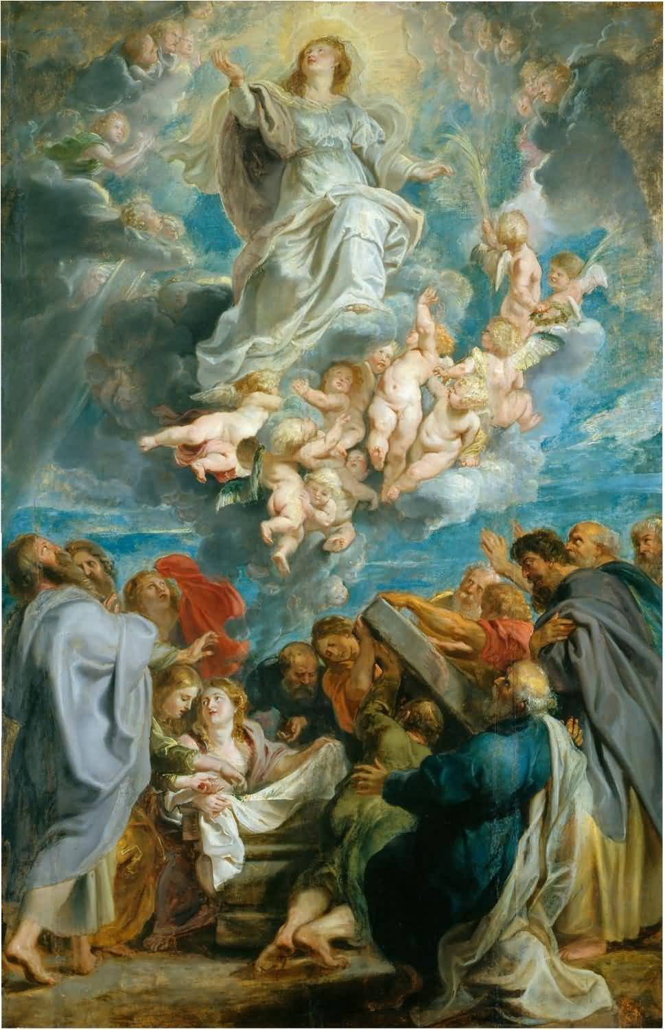 969x1500 Painting Of Assumption Of Virgin Mary - Assumption Painting