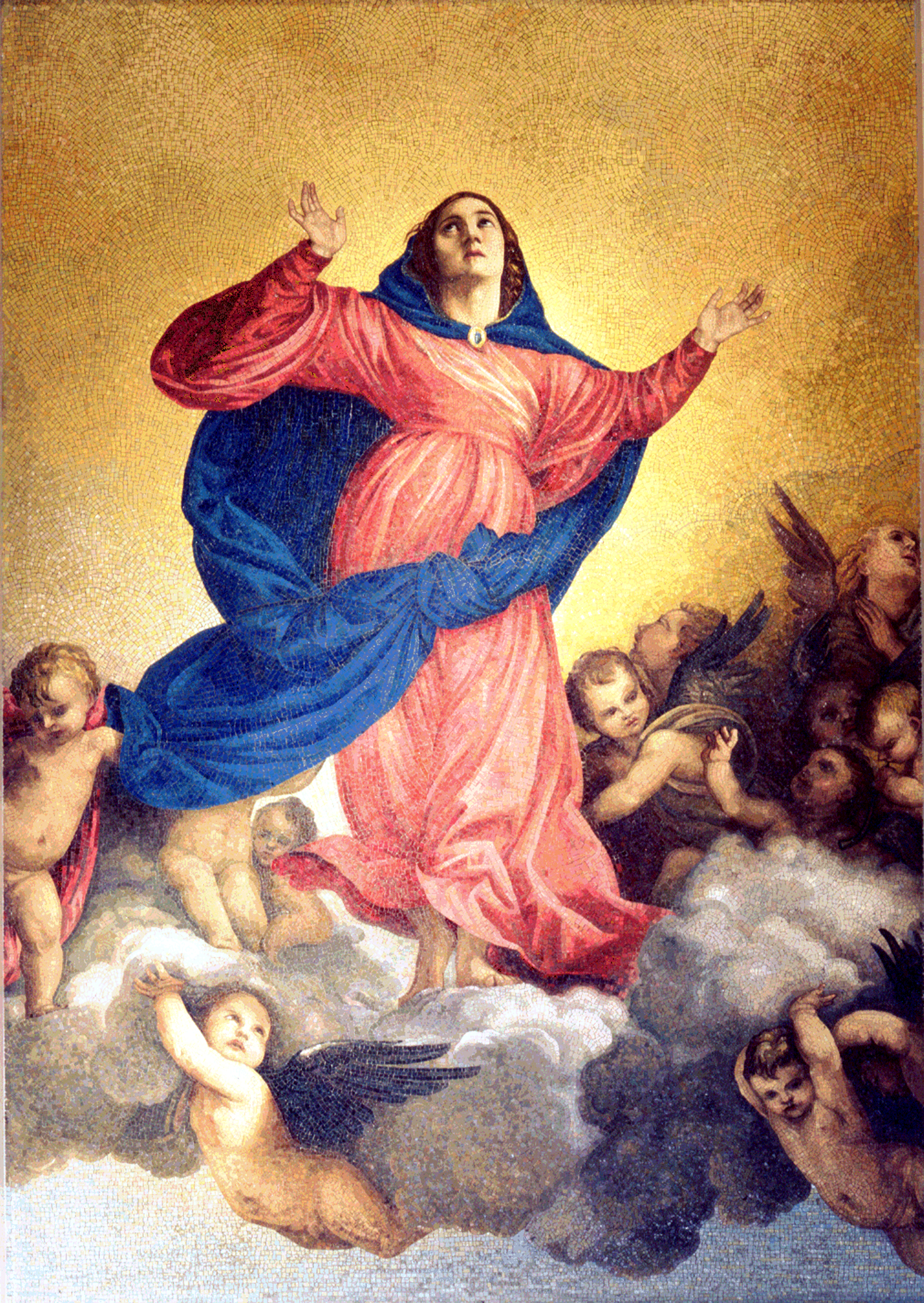2400x3384 The Assumption Of The Blessed Virgin Mary - Assumption Painting