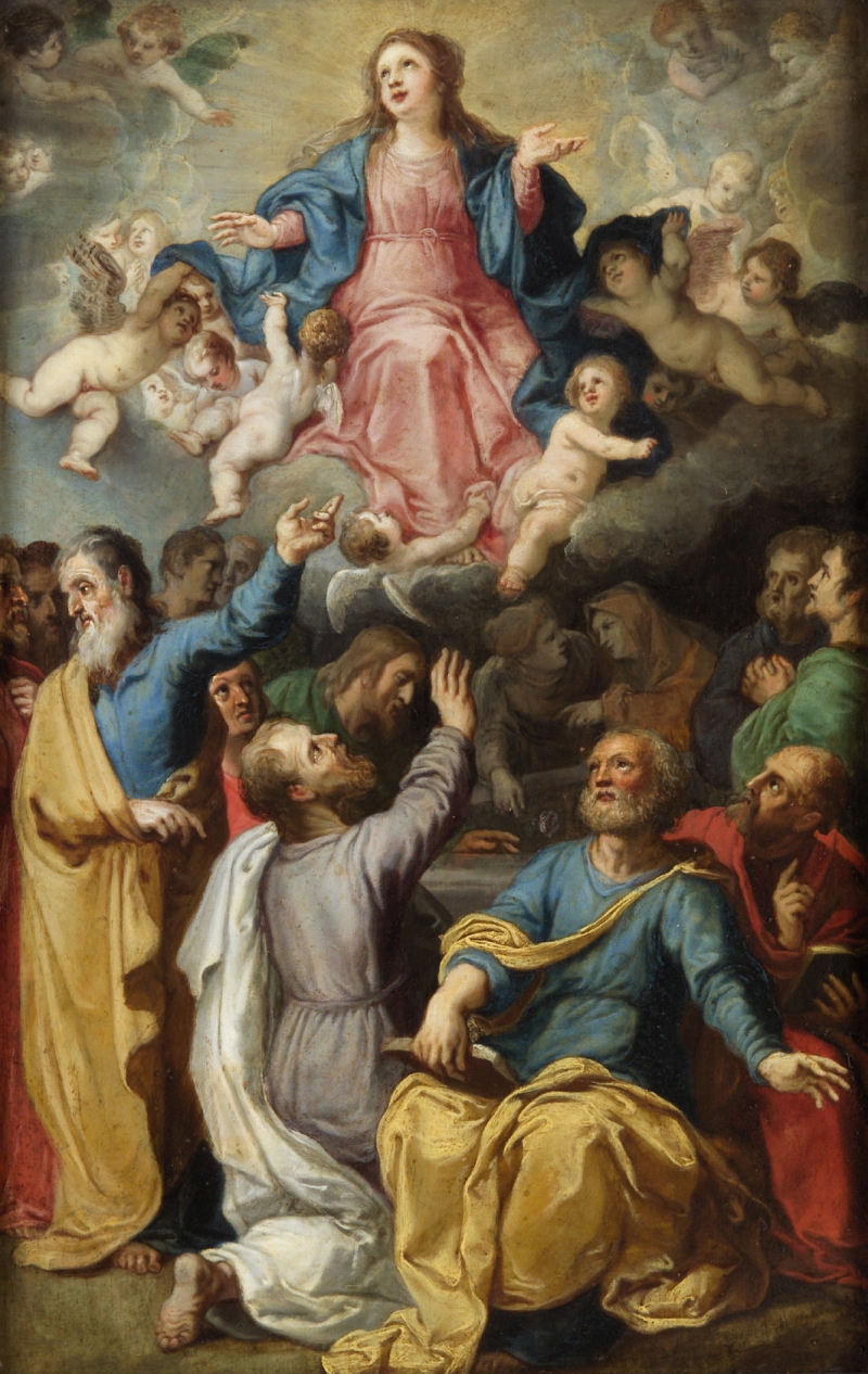 800x1266 Assumption Of Mary Painting Hendrick Van Balen Oil Paintings - Assumption Painting