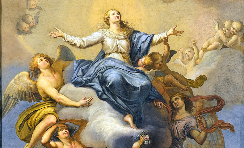 790x480 Assumption Of The Blessed Virgin Mary Carmel Of St. Teresa Of Jesus - Assumption Painting