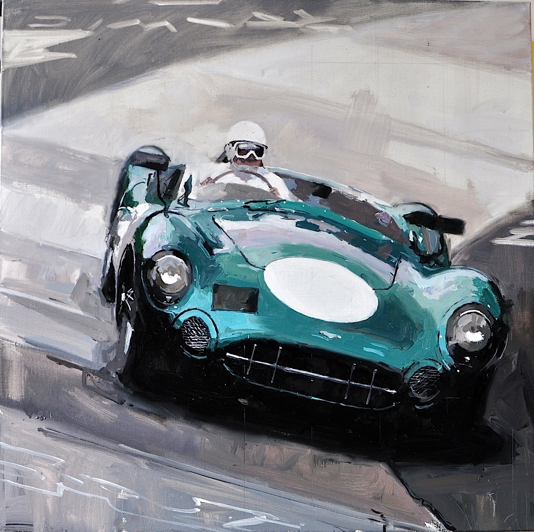 1085x1080 Aston Martin Paintings Here For Centenary Celebration - Aston Martin Painting