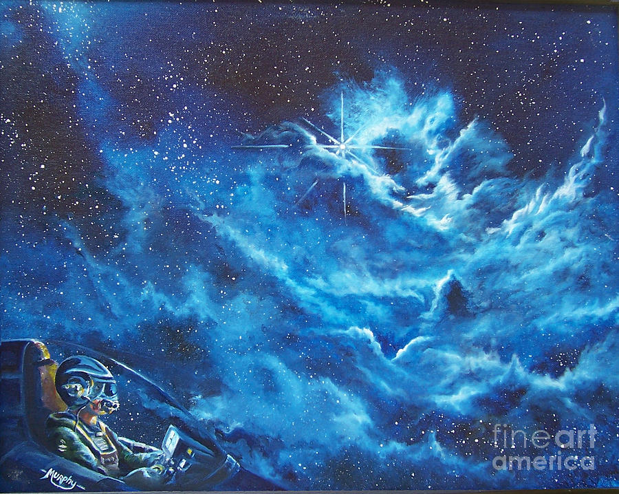 900x718 Heavens Gate Painting By Murphy Elliott - Astro Painting