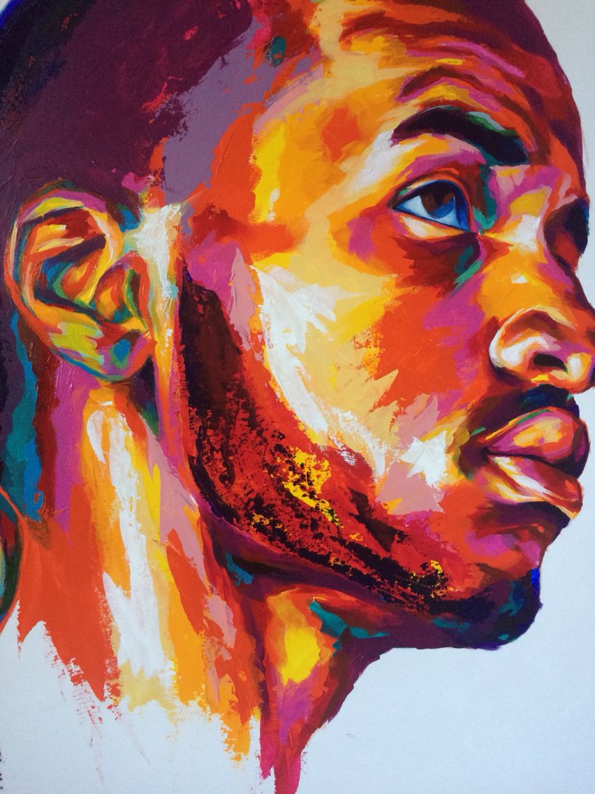 852x1136 Kid Astro Painting Wip Works In Progress Street - Astro Painting