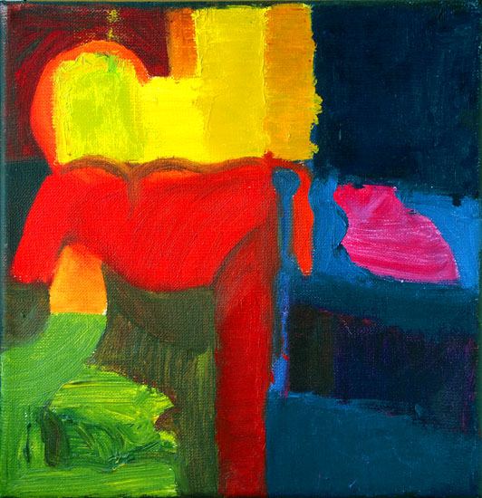 532x550 Oil Painting (Abstract Square) Gregory Rozek Graphic Design - Astrology Painting