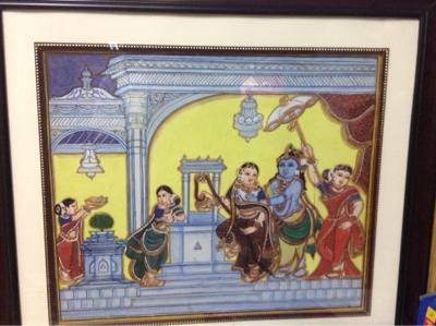 400x299 Bhagyalakshmi Mysore Traditional Paintings And Astrology Services - Astrology Painting