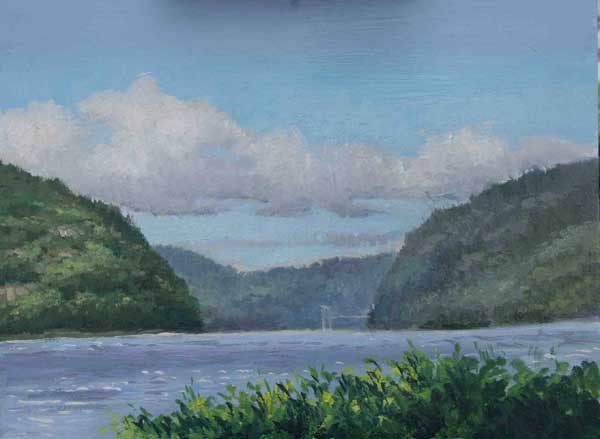 600x439 Judging Landscape Painting - Asymmetrical Painting