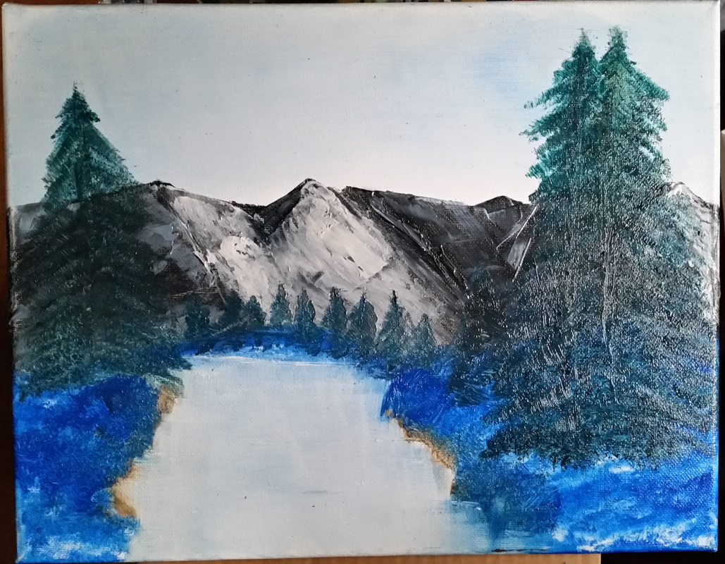 1029x800 Paintings By Jason Medina - At At Painting