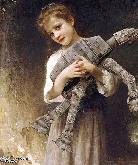 460x550 Star Wars Classic Artwork But Can You Identify The Original - At At Painting