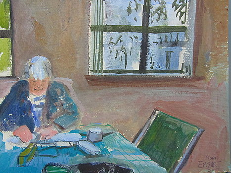 467x350 Emily Gibson - At Painting