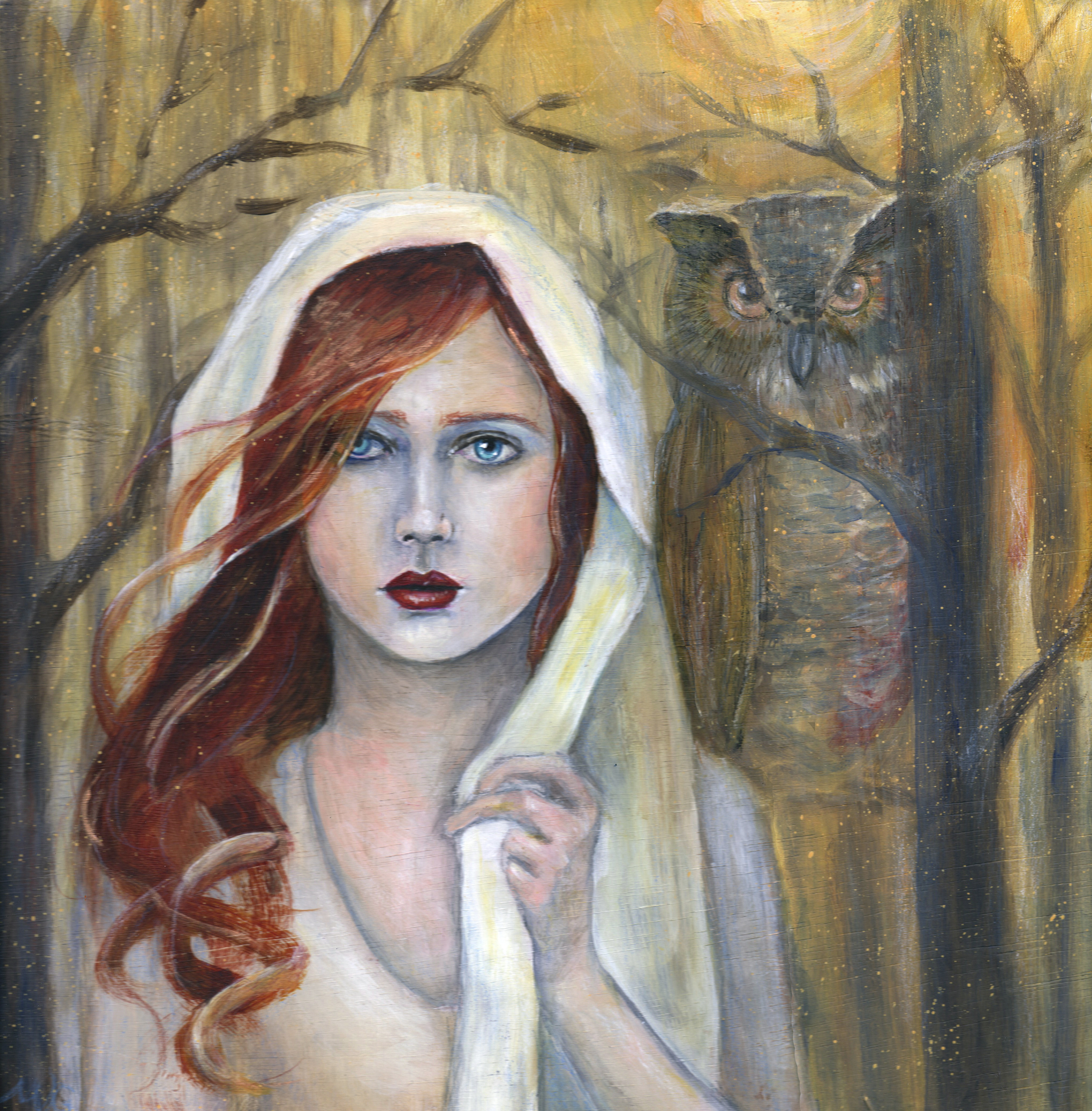 4092x4164 Goddess Athena Fine Art Print Marianne Goodell - Athena Goddess Painting