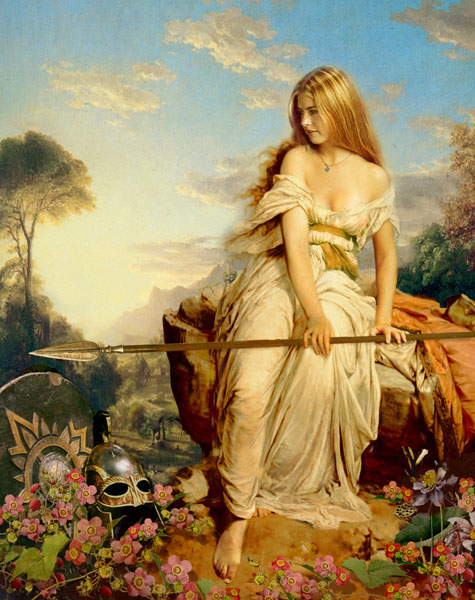 Athena Goddess Painting At PaintingValley Com Explore Collection Of Athena Goddess Painting