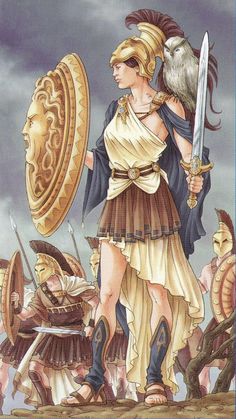 236x419 Google Image Result - Athena Greek Goddess Painting
