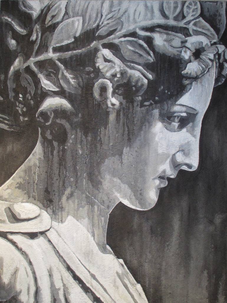 770x1025 Saatchi Art Athena Painting By Jamie Young - Athena Painting