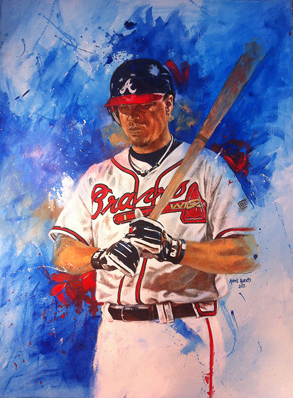 Atlanta Braves Painting At PaintingValley.com | Explore Collection Of ...