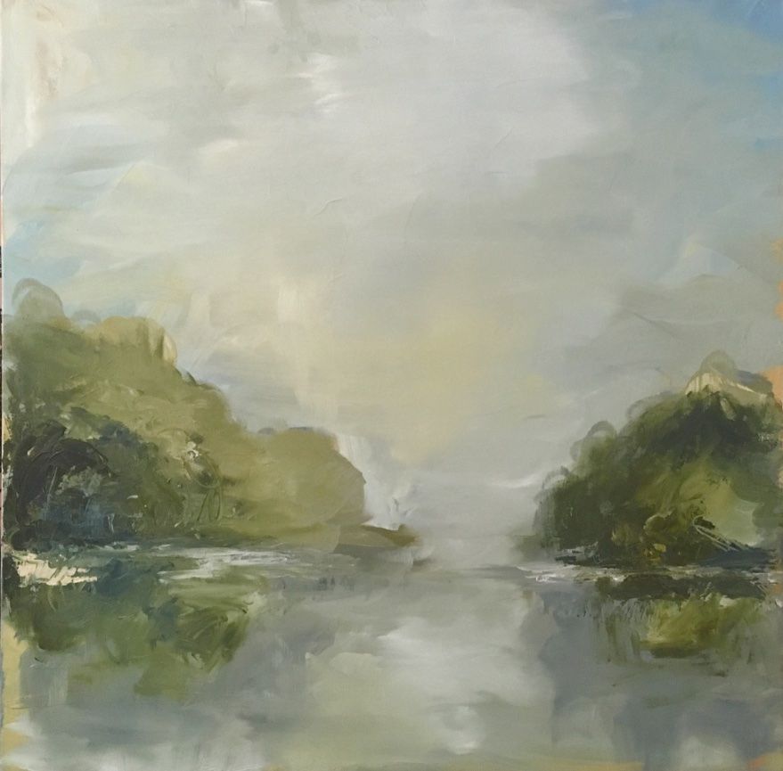 879x865 Laura Hathaway Oil On Canvas Dana Art + Design Ideas (Private - Atlanta Canvas Painting