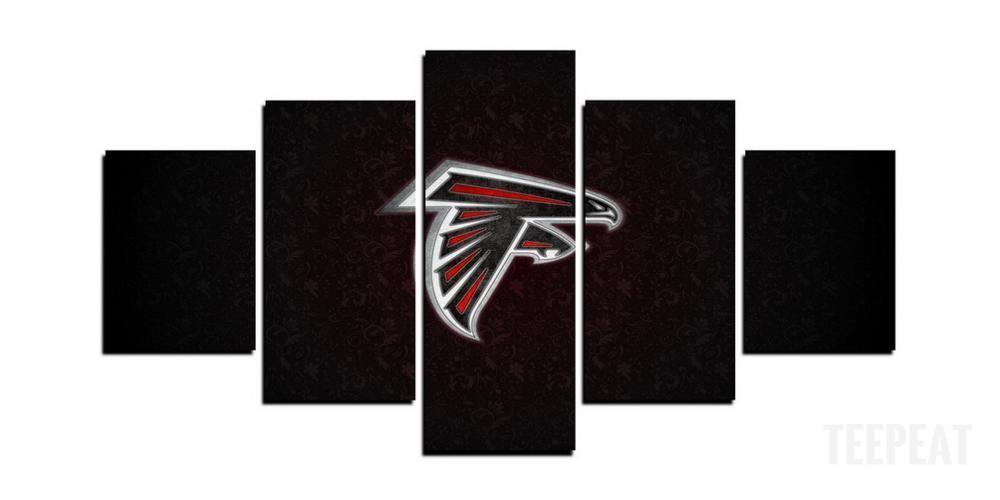 1000x500 Atlanta Falcons Painting - Atlanta Falcons Painting