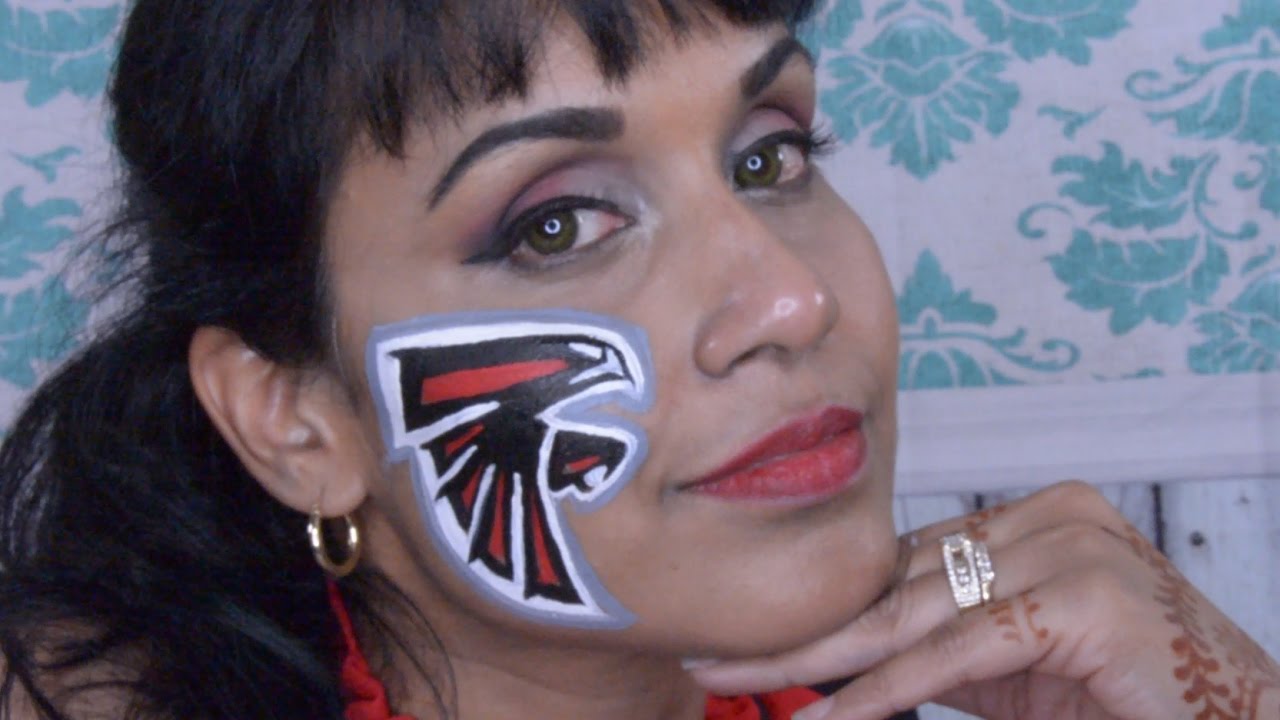 1280x720 Atlanta Falcons Face Paint Tutorial - Atlanta Falcons Painting