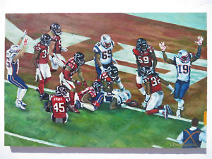 300x225 Super Bowl 51 New England Patriots Comeback Atlanta Falcons - Atlanta Falcons Painting