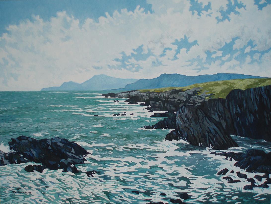 1092x823 Landscape And Figurative Art Painting Blog Irish Landscape - Atlantic Coast Painting