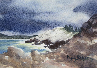 400x283 Paintings By Poppy A Lighthouse Painting And Coastal Scenes - Atlantic Coast Painting