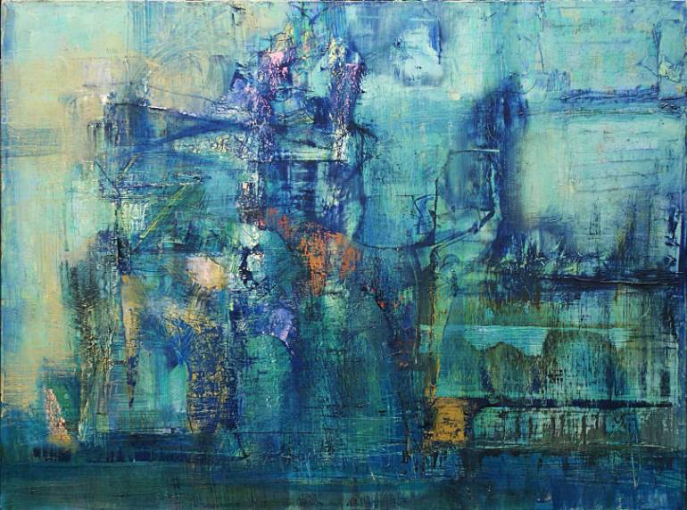 770x572 Saatchi Art Atlantis Painting By Danila Menshikov - Atlantis Painting