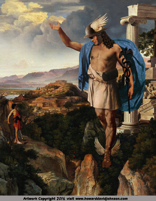 518x666 Greek Mythsmp Legends Paintings Of Classical Mythologynd - Atlas God Painting
