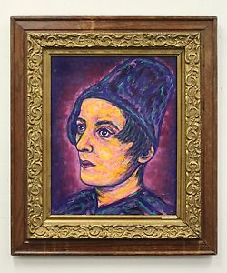 250x300 Ayn Rand Original Painting Acrylic Canvas Fountainhead Atlas - Atlas Shrugged Painting