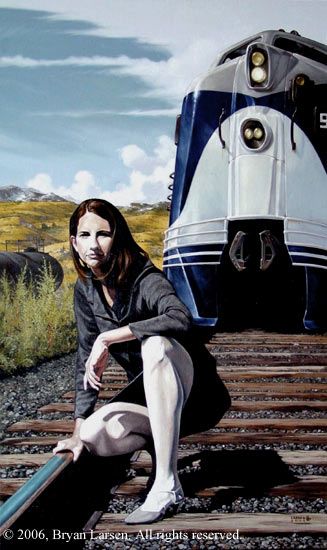 327x550 Motive Force ~ Bryan Larsen Inspired By The Novel Atlas Shrugged - Atlas Shrugged Painting