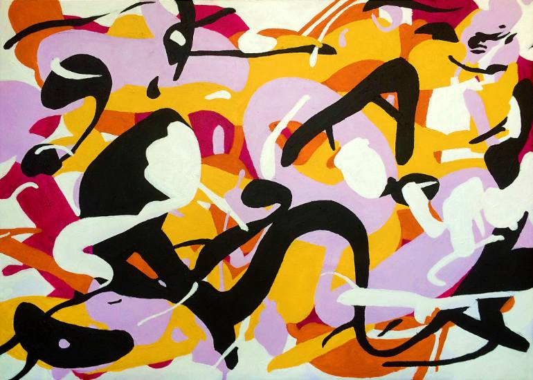 770x550 Saatchi Art Atomic Painting By Myszka - Atomic Painting