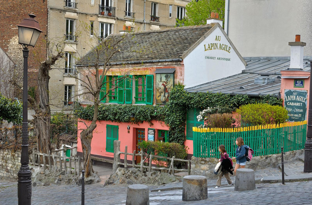 1024x675 Paris Montmartre Au Lapin Agile 22 Rue Des Saules - Au Lapin Agile Painting